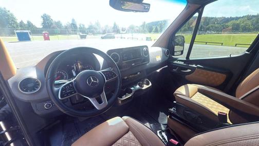 Black Blue 2024 Mercedes-Benz Sprinter 3500XD High Roof