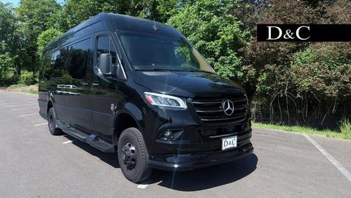 Black Blue 2024 Mercedes-Benz Sprinter 3500XD High Roof