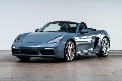 Graphite Blue Metallic 2017 Porsche 718 Boxster S