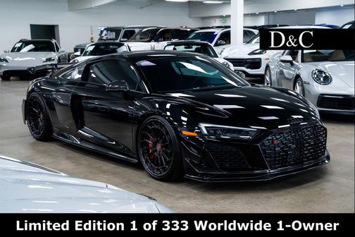Mythos Black Metallic 2023 Audi R8 V10 GT RWD S tronic