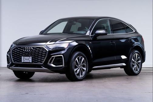 Mythos Black Metallic 2023 Audi Q5 45 S line Premium Plus