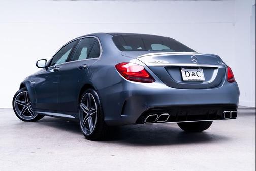 Gray 2020 Mercedes-Benz AMG C 63 S