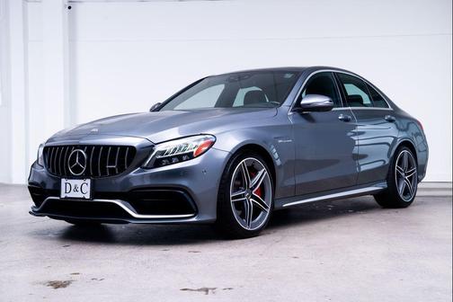 Gray 2020 Mercedes-Benz AMG C 63 S