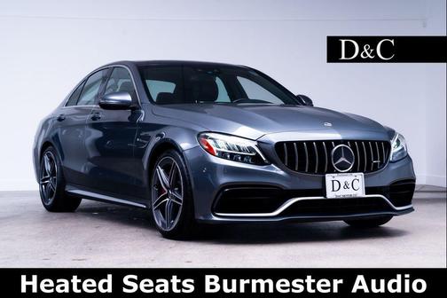 Gray 2020 Mercedes-Benz AMG C 63 S