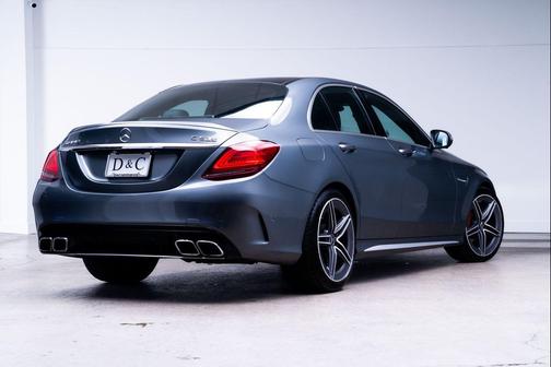 Gray 2020 Mercedes-Benz AMG C 63 S