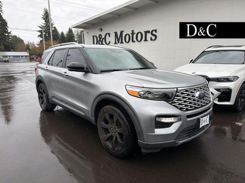 Iconic Silver Metallic 2020 Ford Explorer Platinum