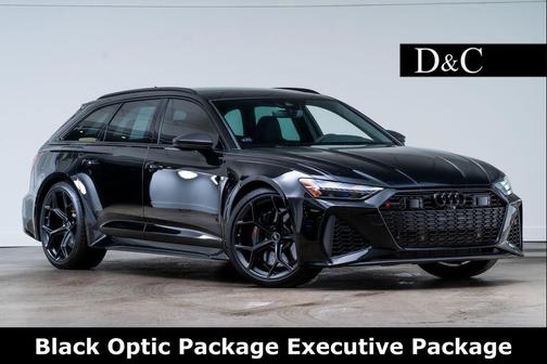 Mythos Black Metallic 2025 Audi RS 6 Avant 4.0T
