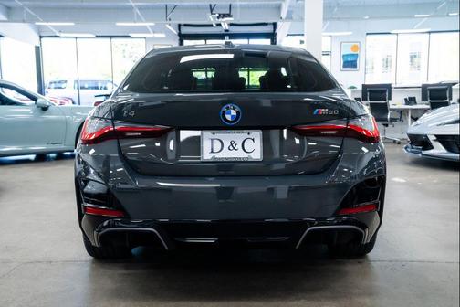 Gray Metallic 2024 BMW i4 Gran Coupe M50
