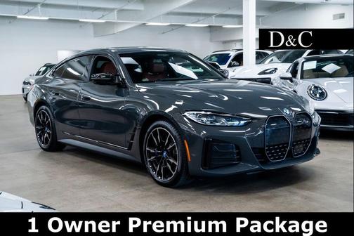 Gray Metallic 2024 BMW i4 Gran Coupe M50