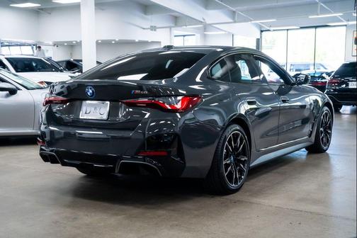 Gray Metallic 2024 BMW i4 Gran Coupe M50