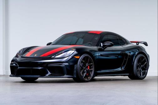 Black 2020 Porsche 718 Cayman GT4