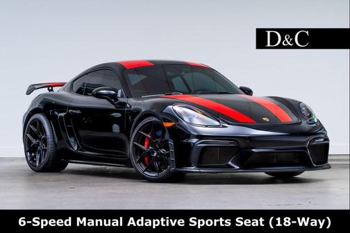 Black 2020 Porsche 718 Cayman GT4