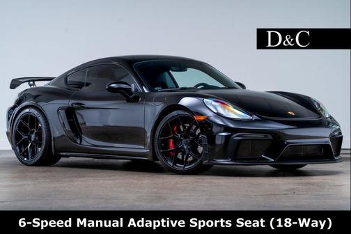Black 2020 Porsche 718 Cayman GT4