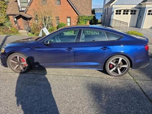 Navarra Blue Metallic 2023 Audi A5 Sportback 45 S Line Premium Plus