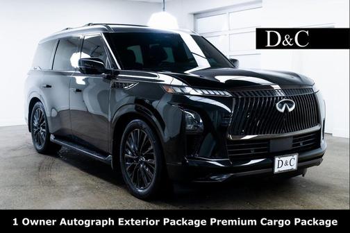 Mineral Black/Graphite Shadow 2025 INFINITI QX80 AUTOGRAPH AWD