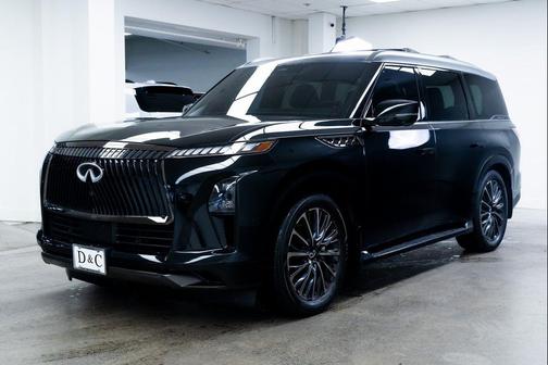 Mineral Black/Graphite Shadow 2025 INFINITI QX80 AUTOGRAPH AWD