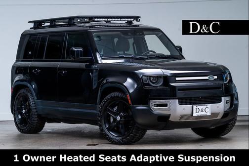 Santorini Black Metallic 2020 Land Rover Defender 110 SE