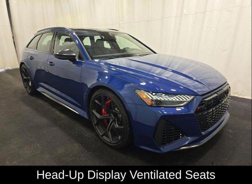 Ascari Blue Metallic 2026 Audi RS 6 Avant 4.0T