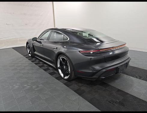 Volcano Grey Metallic 2020 Porsche Taycan Turbo