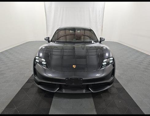 Volcano Grey Metallic 2020 Porsche Taycan Turbo