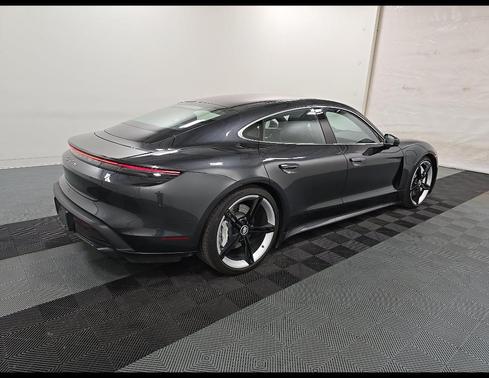 Volcano Grey Metallic 2020 Porsche Taycan Turbo