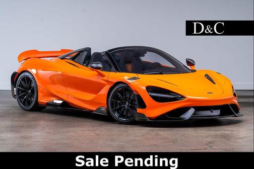 Myan Orange 2022 McLaren 765LT Spider
