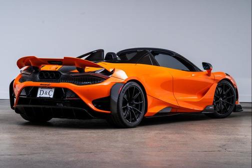 Myan Orange 2022 McLaren 765LT Spider