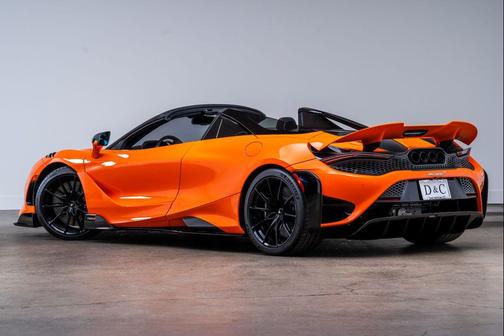 Myan Orange 2022 McLaren 765LT Spider