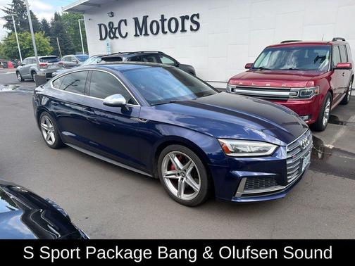 Navarra Blue Metallic 2018 Audi S5 3.0T Prestige
