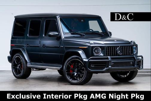 designo Night Black Magno 2021 Mercedes-Benz AMG G 63 4MATIC