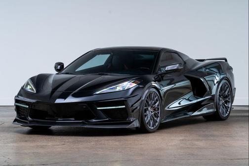 Black 2022 Chevrolet Corvette Stingray w/3LT