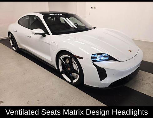 Carrara White Metallic 2020 Porsche Taycan Turbo