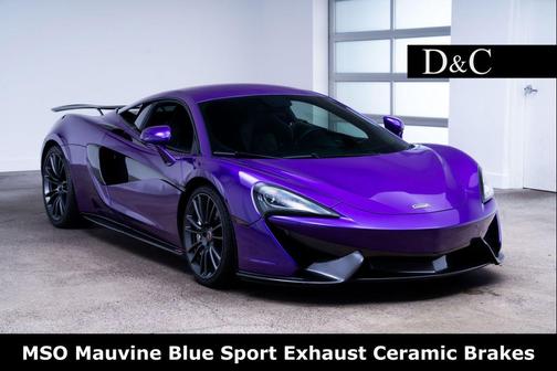 Mauvine Blue 2018 McLaren 570S Base