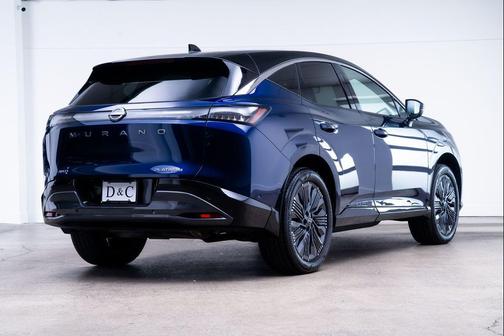 Deep Ocean Blue Pearl/Super Black 2025 Nissan Murano Platinum