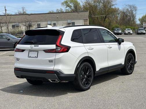 Platinum White Pearl 2026 Honda CR-V Hybrid Sport Touring AWD