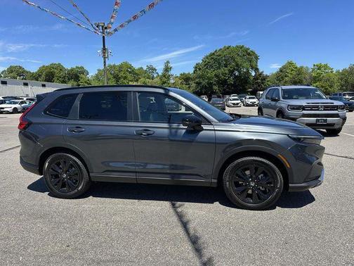 Meteorite Gray Metallic 2026 Honda CR-V Hybrid Sport Touring AWD