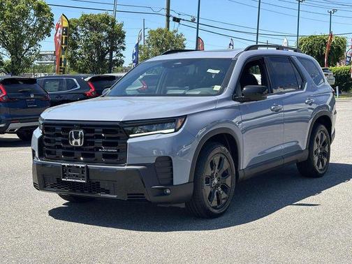 Sonic Gray Pearl 2026 Honda Pilot Black Edition