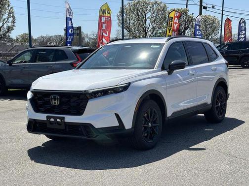 Platinum White Pearl 2026 Honda CR-V Hybrid Sport-L AWD
