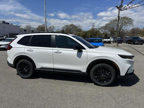 Platinum White Pearl 2026 Honda CR-V Hybrid Sport-L AWD