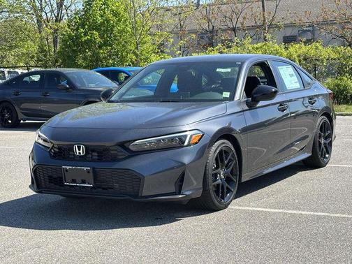Meteorite Gray Metallic 2026 Honda Civic Sport