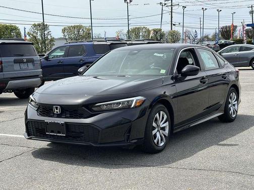 Crystal Black Pearl 2026 Honda Civic LX