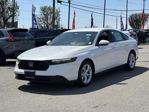 Platinum White Pearl 2026 Honda Accord LX 1.5T