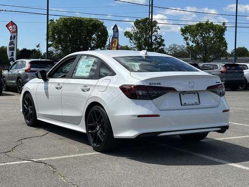 Platinum White Pearl 2026 Honda Civic Sport