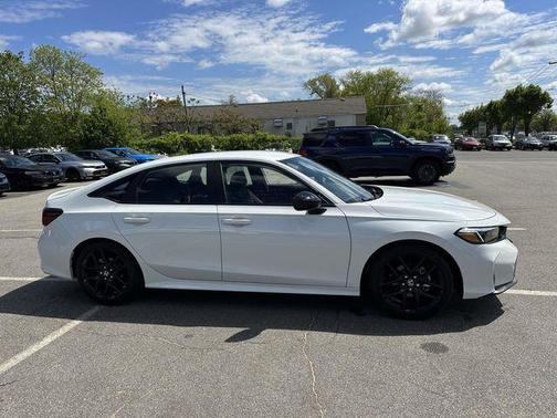 Platinum White Pearl 2026 Honda Civic Sport