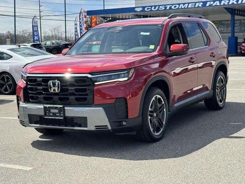 Radiant Red Metallic II 2026 Honda Pilot Touring 8-Passenger
