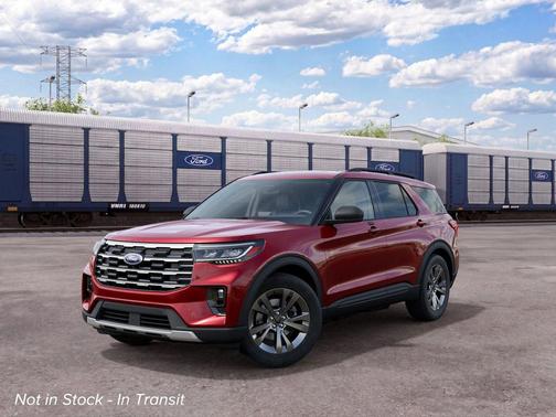 Ruby Red Metallic Tinted Clearcoat 2027 Ford Explorer Active