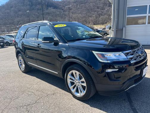 Shadow Black 2018 Ford Explorer XLT