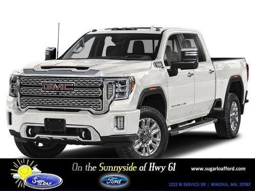 White Frost Tricoat 2023 GMC Sierra 3500 Denali