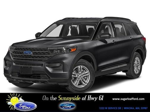 Agate Black Metallic 2023 Ford Explorer XLT