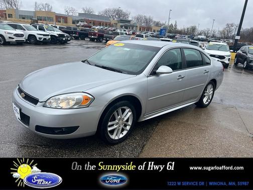 Silver Ice Metallic 2012 Chevrolet Impala LTZ